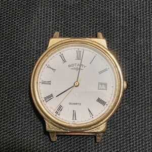 Vintage Rotary Mens Japan Quartz 32mm Watch Runs